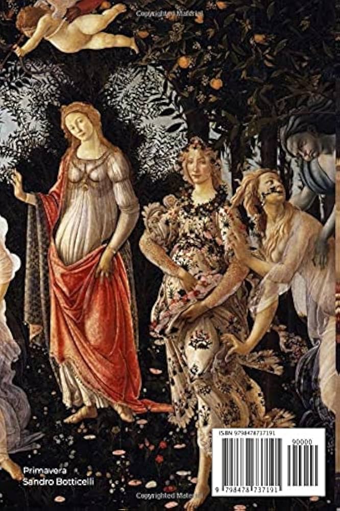 Three Graces Notebook: Primavera (Sandro Botticelli